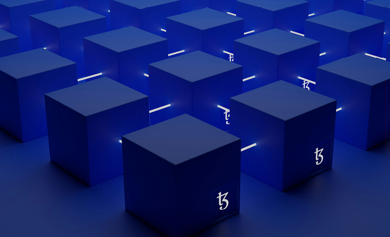Tezos blockchain illustration