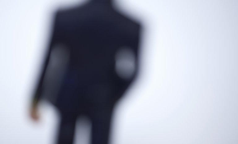 person blurry